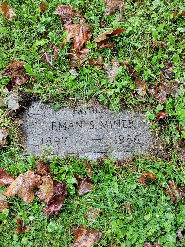 Leman Miner's grave. Photo 3