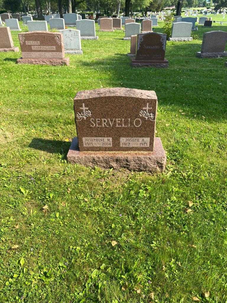 Joseph A. Servello's grave. Photo 2