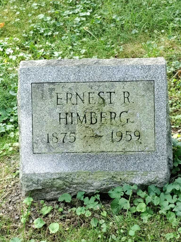 Ernest R. Himberg's grave. Photo 3