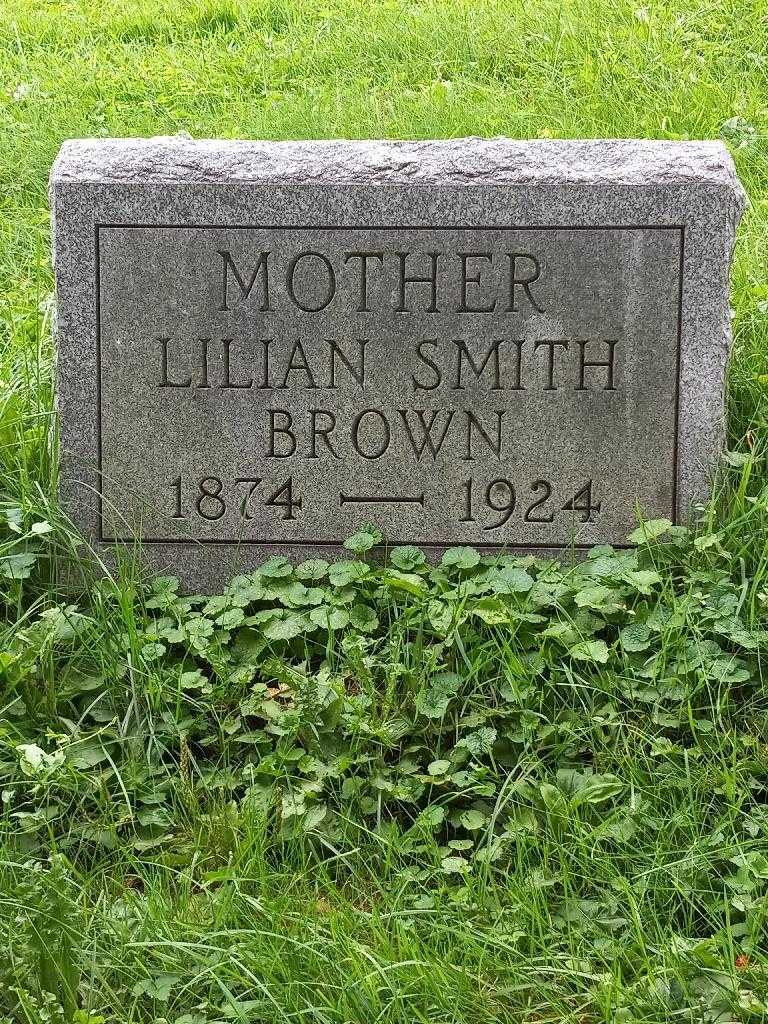 Lillian Smith Brown's grave. Photo 3