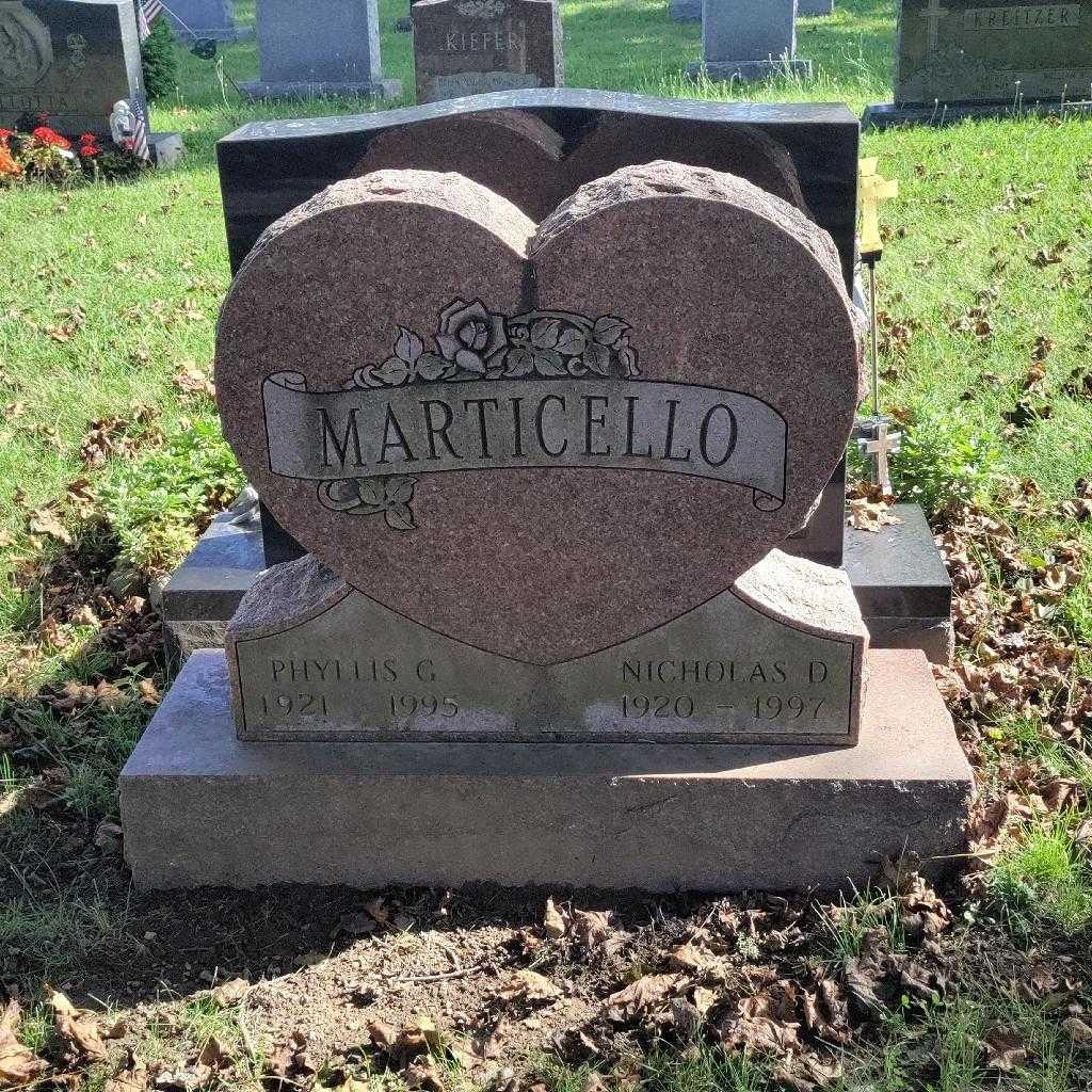 Nicholas D. Marticello's grave. Photo 4