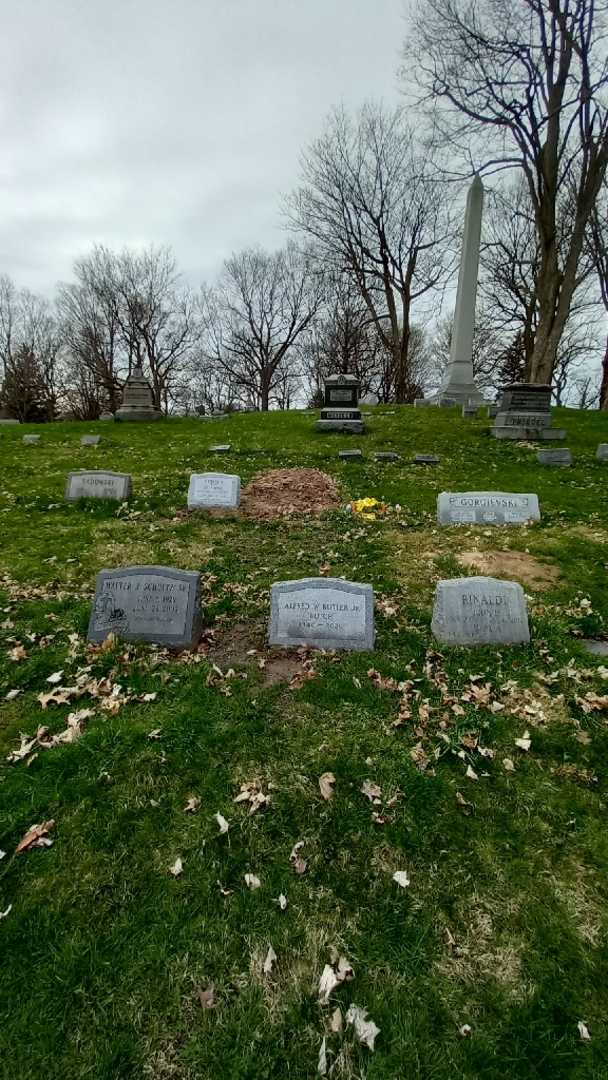 Alfred W. "Butch" Butler Junior's grave. Photo 1