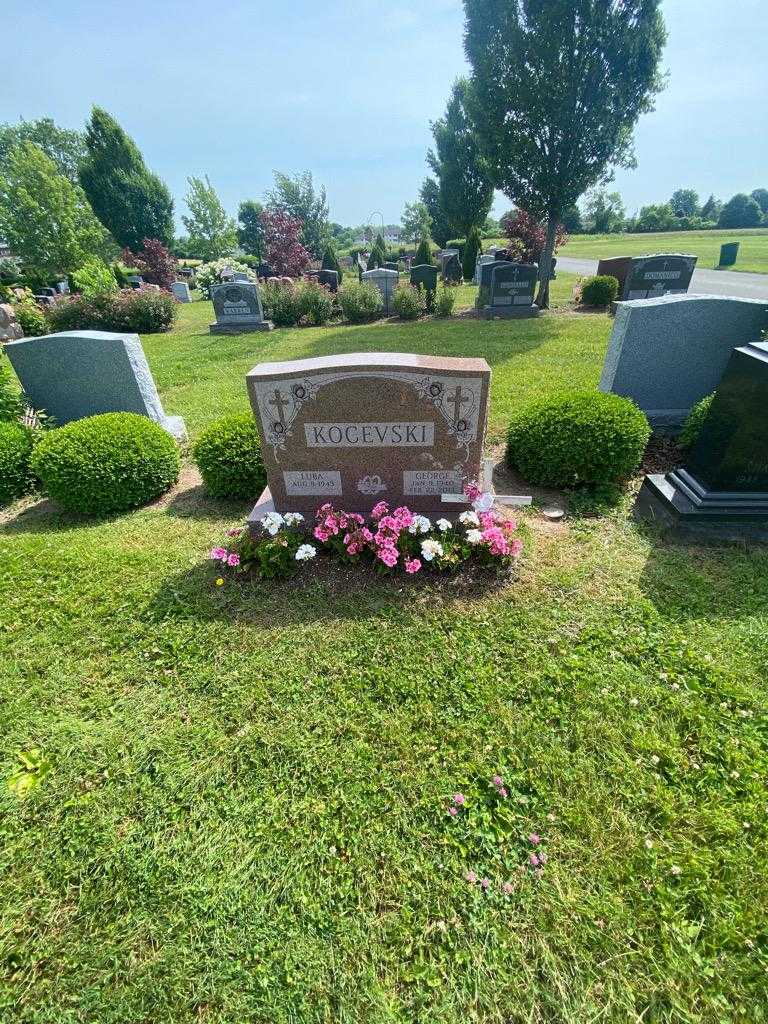 George Kocevski's grave. Photo 1