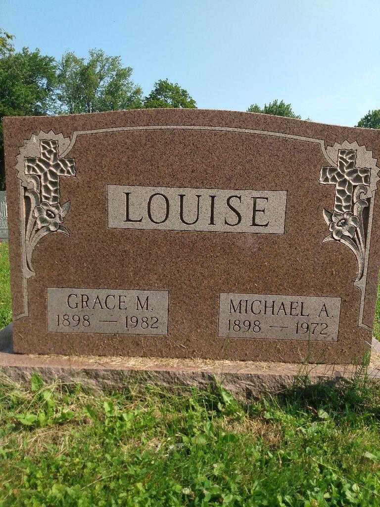 Michael A. Louise's grave. Photo 3