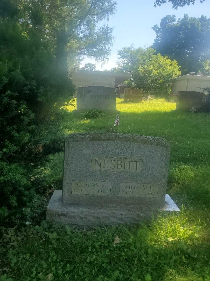 William F. Nesbitt's grave. Photo 2