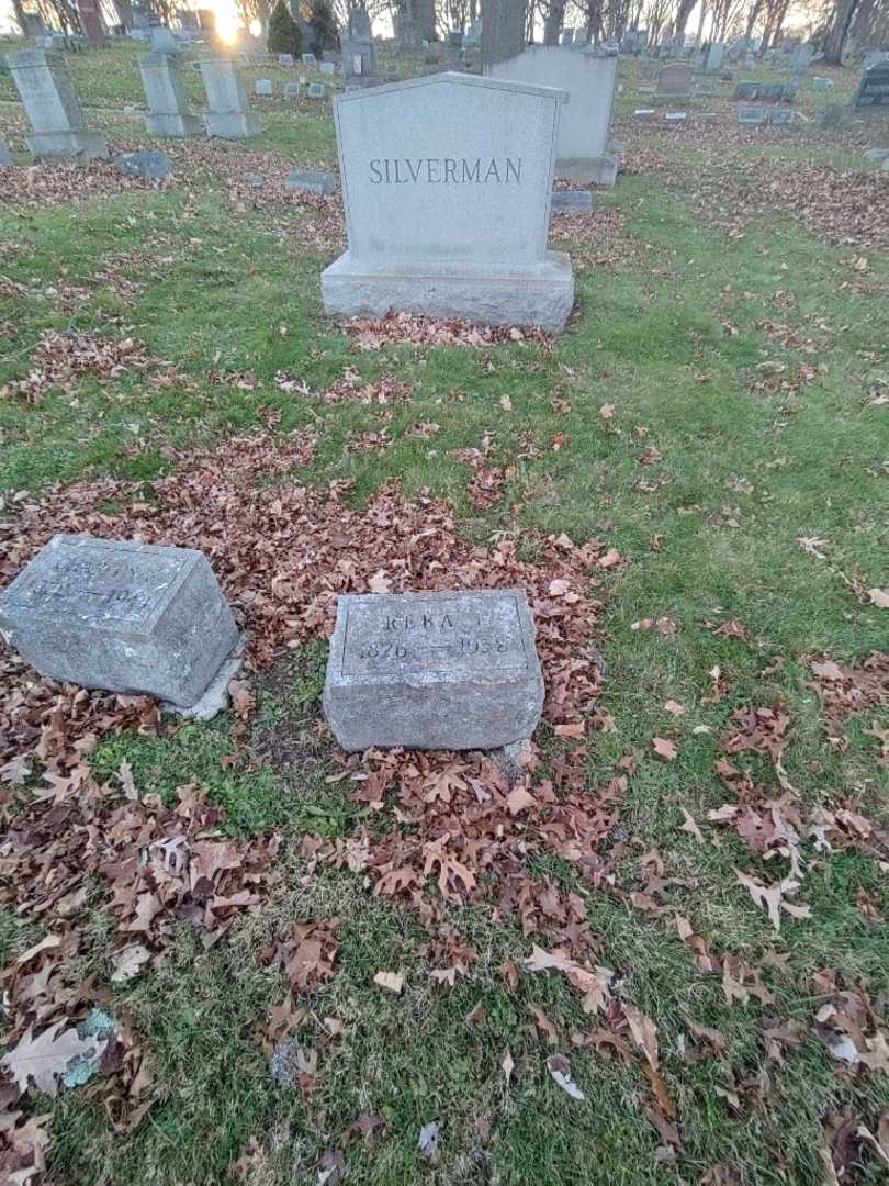 Reba I. Silverman's grave. Photo 1