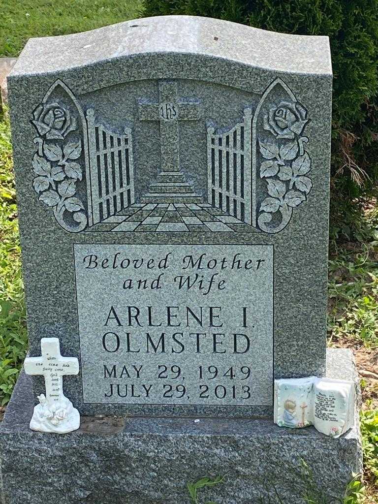 Arlene I. Olmsted's grave. Photo 3