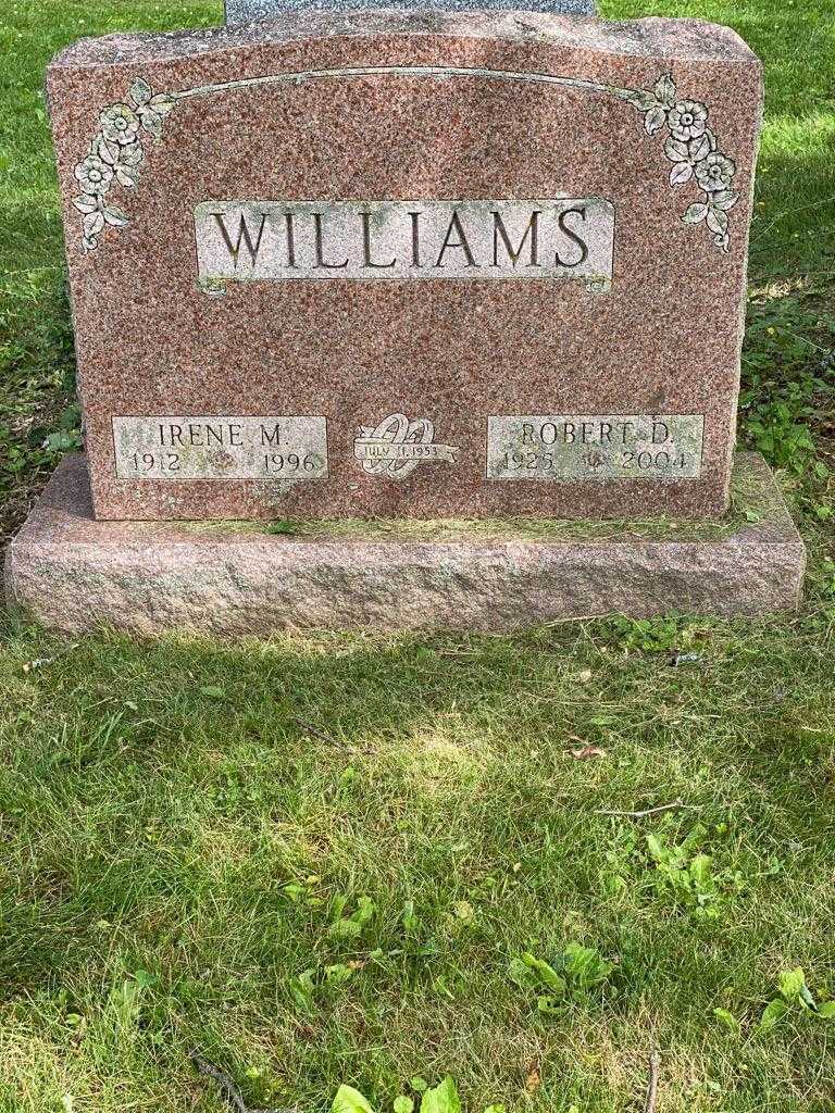 Irene M. Williams's grave. Photo 3