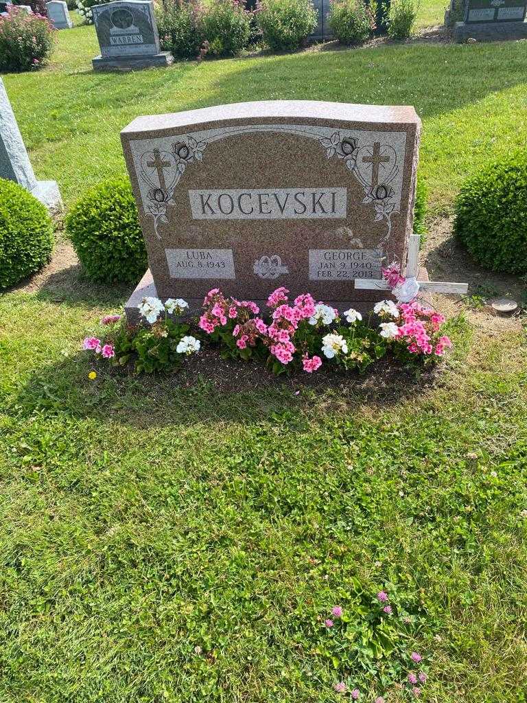 George Kocevski's grave. Photo 2