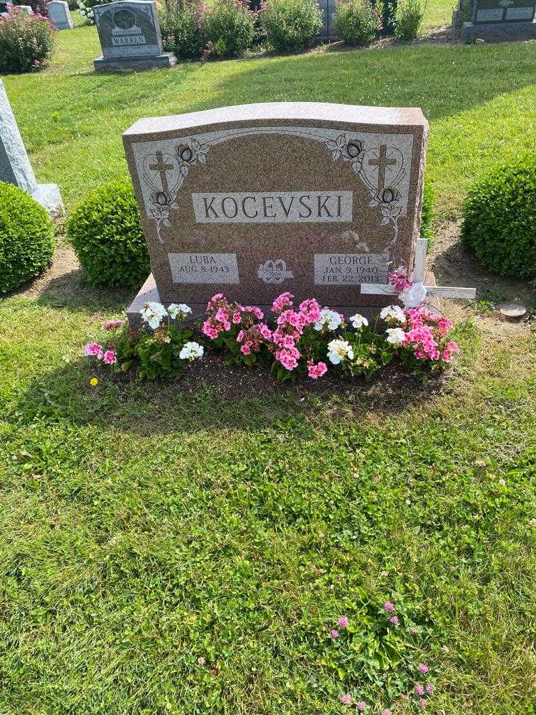 George Kocevski's grave. Photo 2