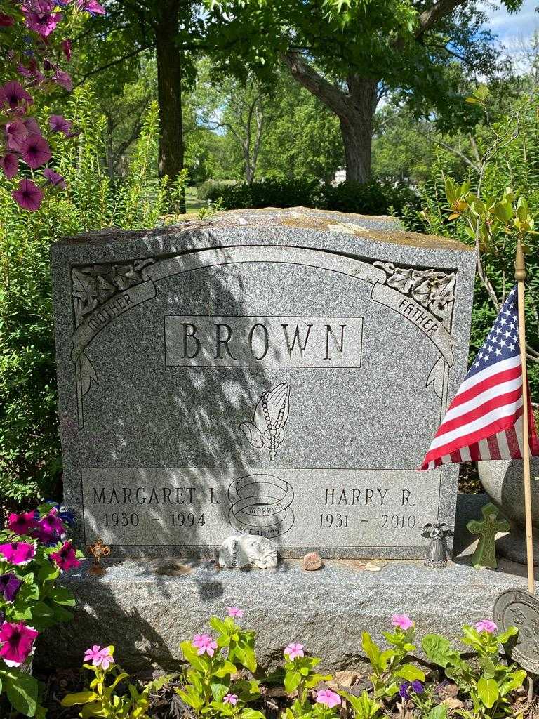 Harry R. Brown's grave. Photo 3