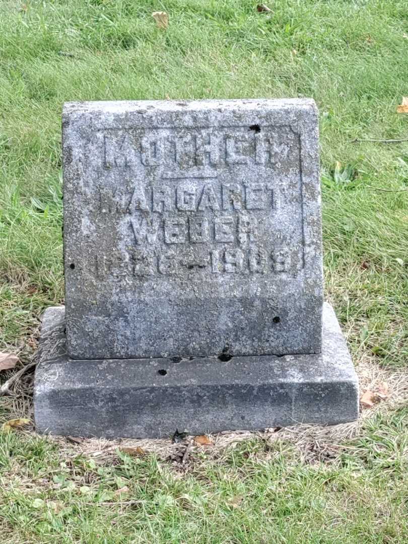 Margaret Weber's grave. Photo 4