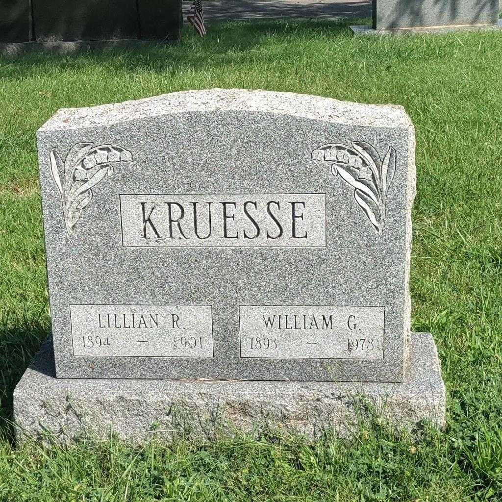 Lillian R. Kruesse's grave. Photo 3