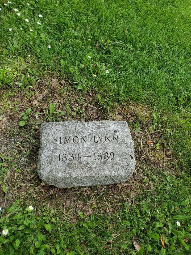 Simon Lynn's grave. Photo 4