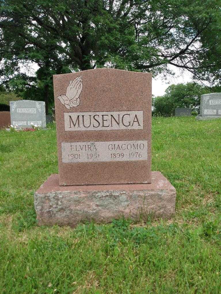 Elvira Musenga's grave. Photo 2