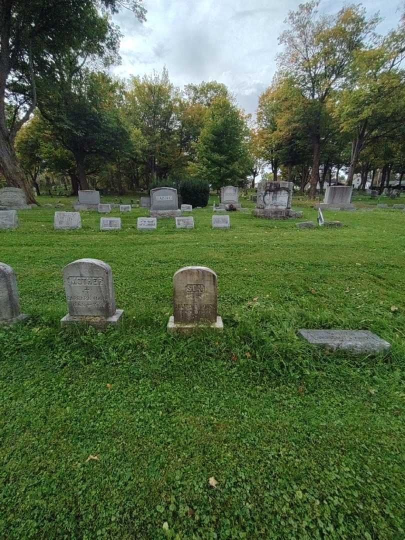 Julius G. Young's grave. Photo 1