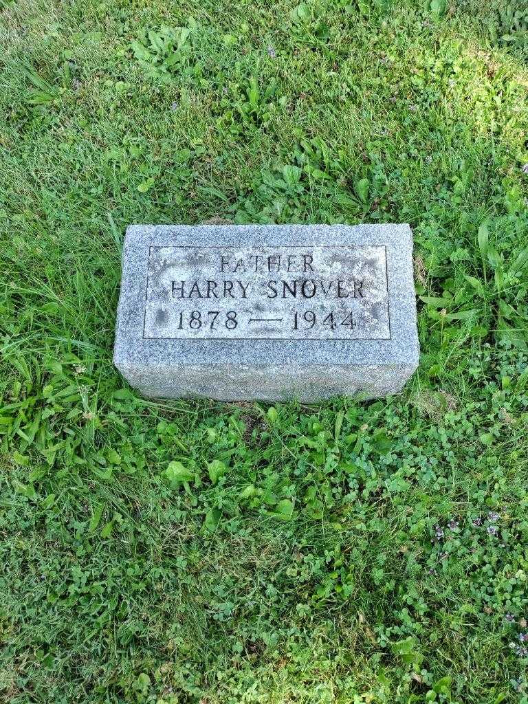 Harry Snover's grave. Photo 2