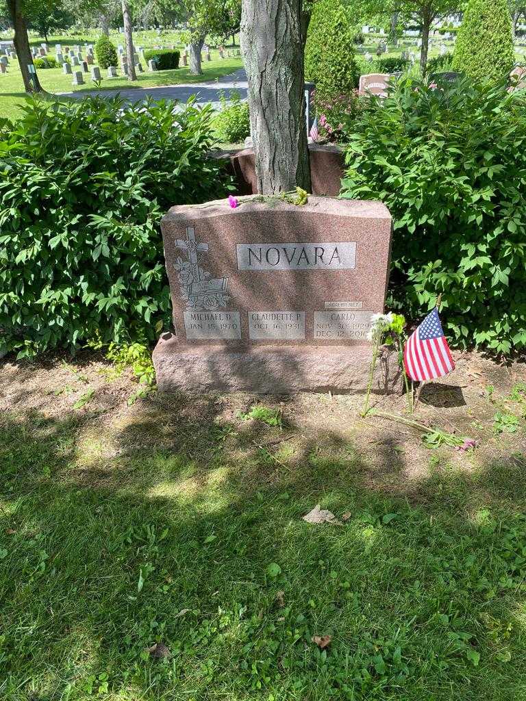 Carlo Novara's grave. Photo 2