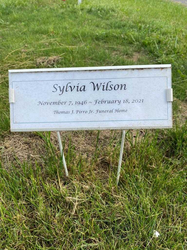 Sylvia Wilson's grave. Photo 3