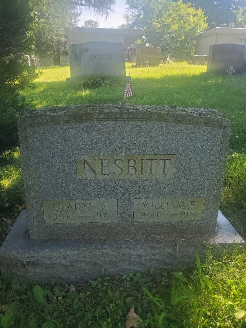 William F. Nesbitt's grave. Photo 3