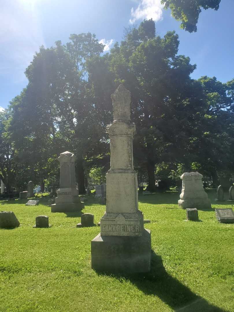 J. George Finkbeiner's grave. Photo 2