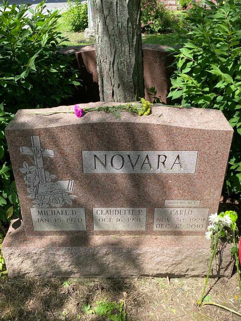 Carlo Novara's grave. Photo 3