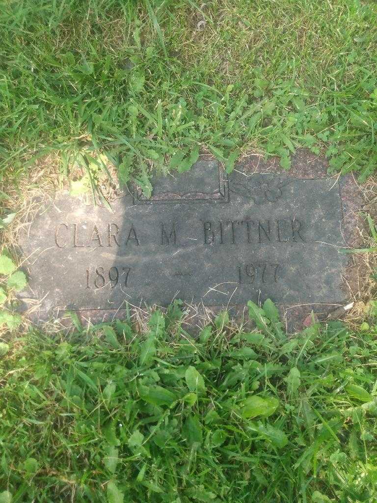 Clara M. Bittner's grave. Photo 3