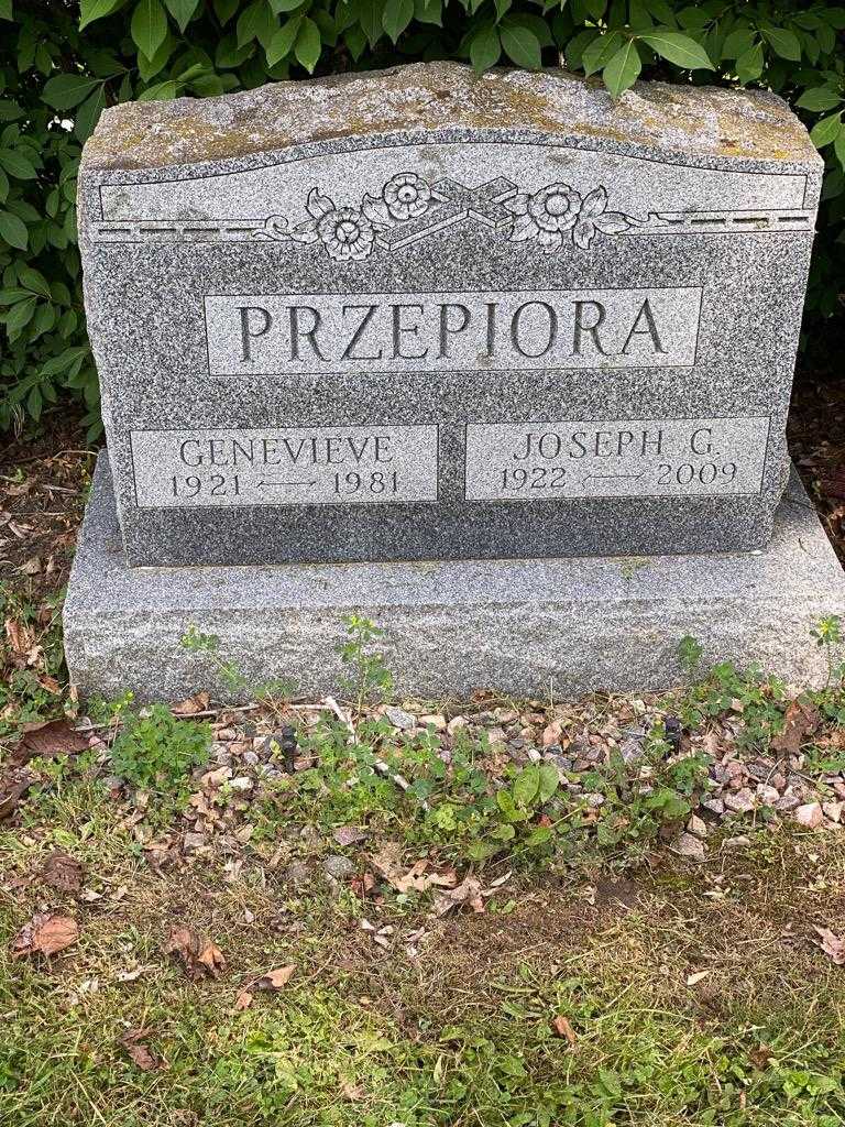 Joseph G. Przepiora's grave. Photo 3