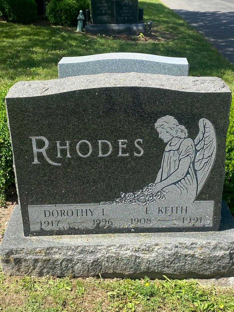 Keith L. Rhodes's grave. Photo 3