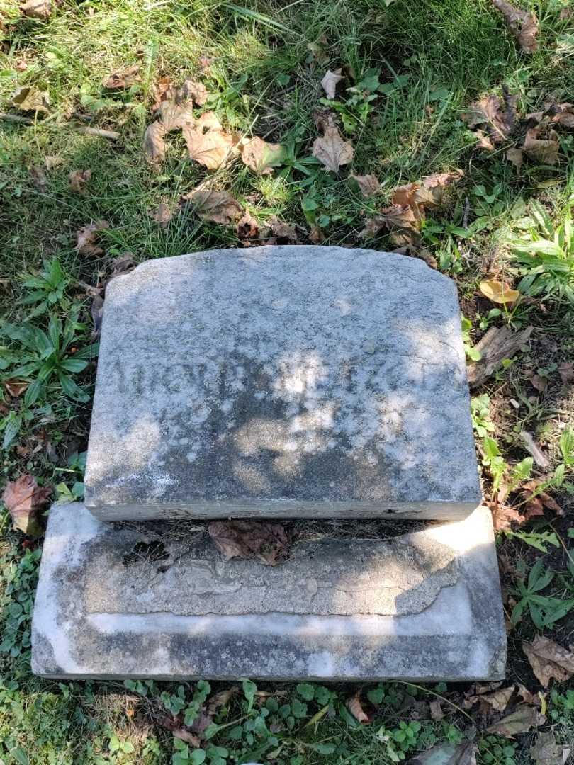 Adolph Metzger's grave. Photo 3