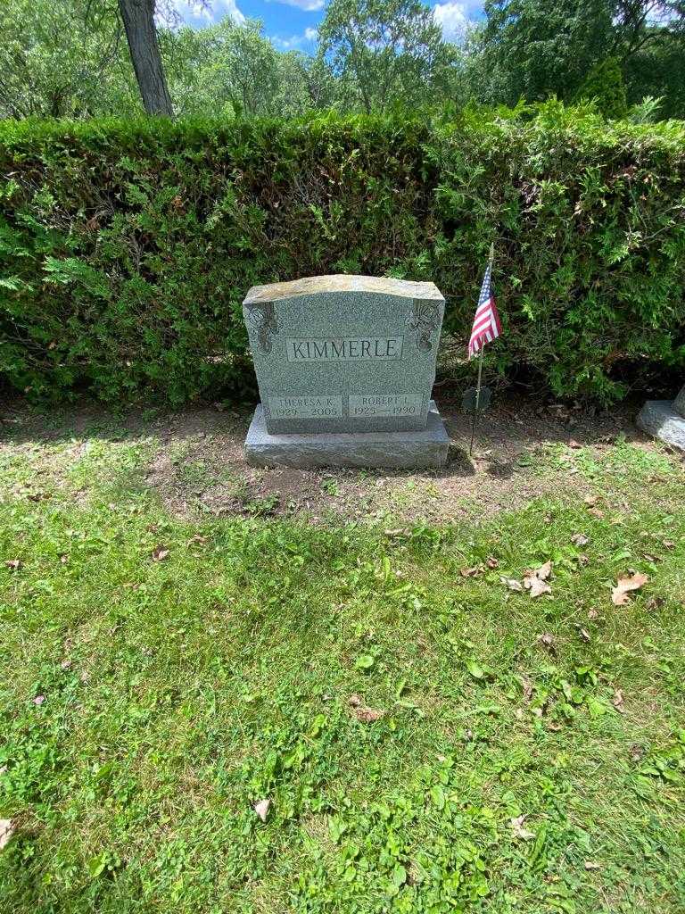 Robert L. Kimmerle's grave. Photo 1
