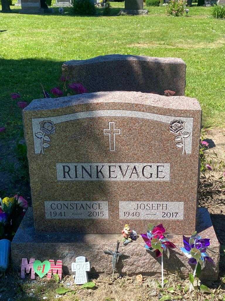 Constance Rinkevage's grave. Photo 3