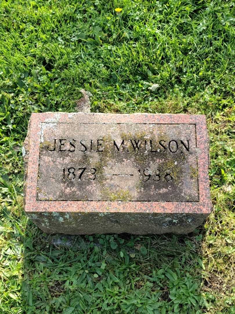 Jessie M. Wilson's grave. Photo 4