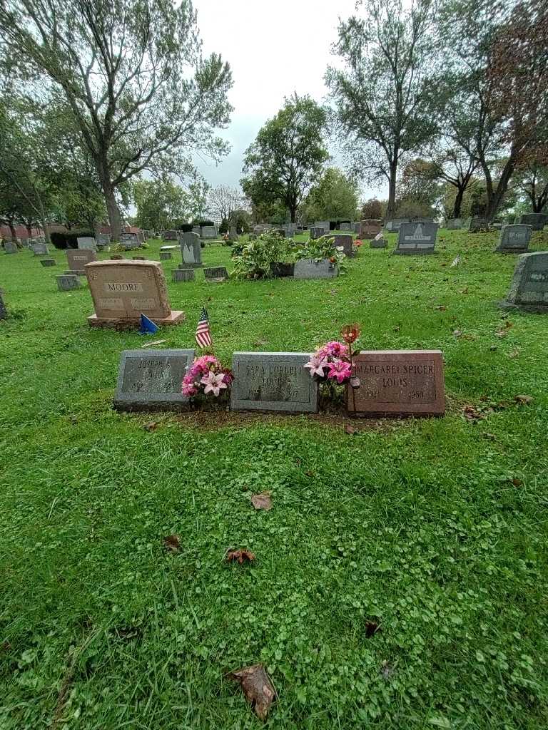 Sarah C. Louis's grave. Photo 2