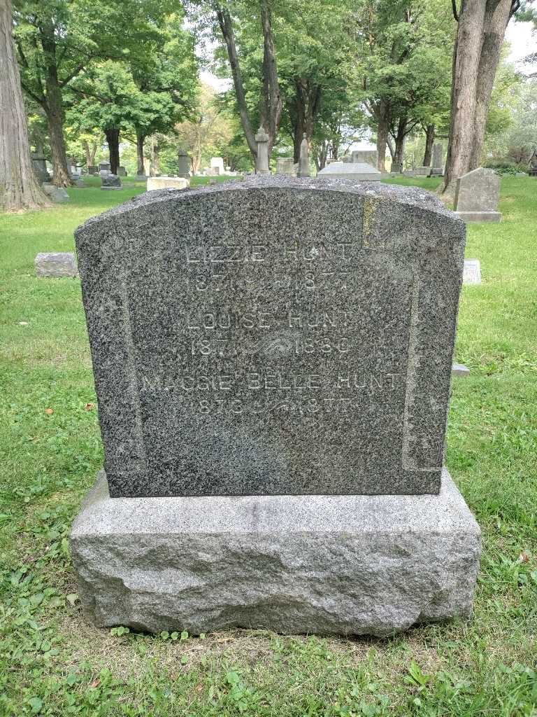 Louise Hunt's grave. Photo 2