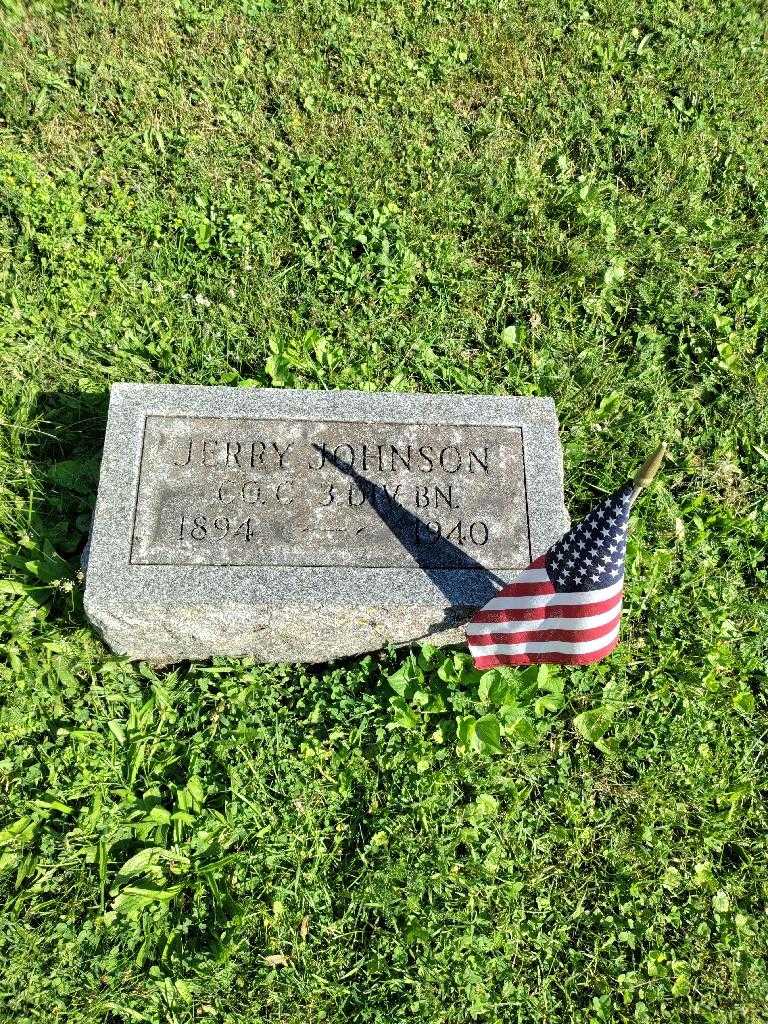 Jerry Johnson's grave. Photo 2