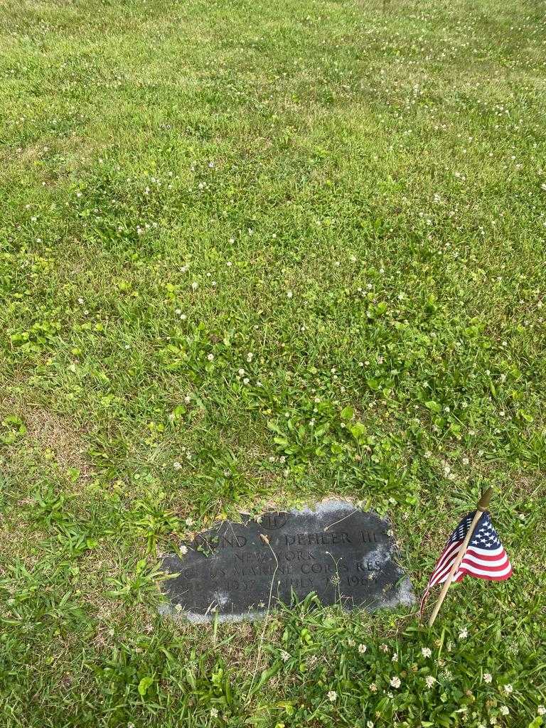 Edmund W. Dehler Third's grave. Photo 2