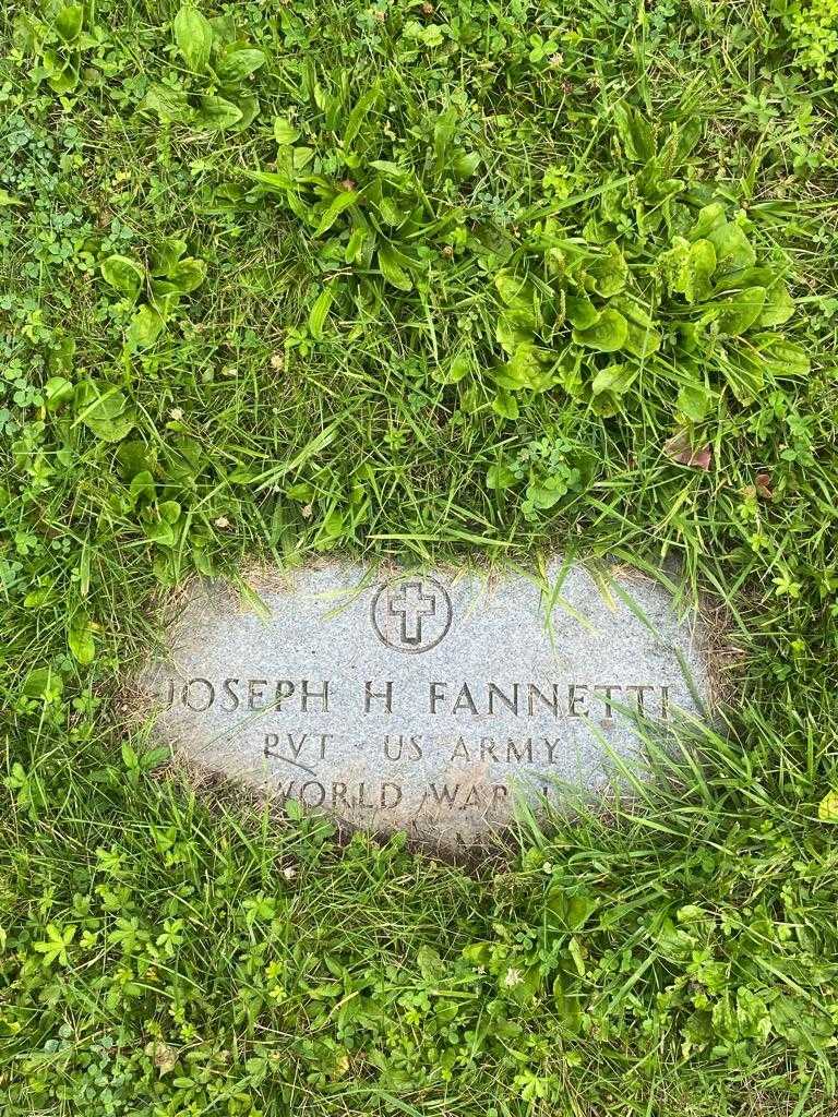 Joseph H. Fanetti's grave. Photo 5