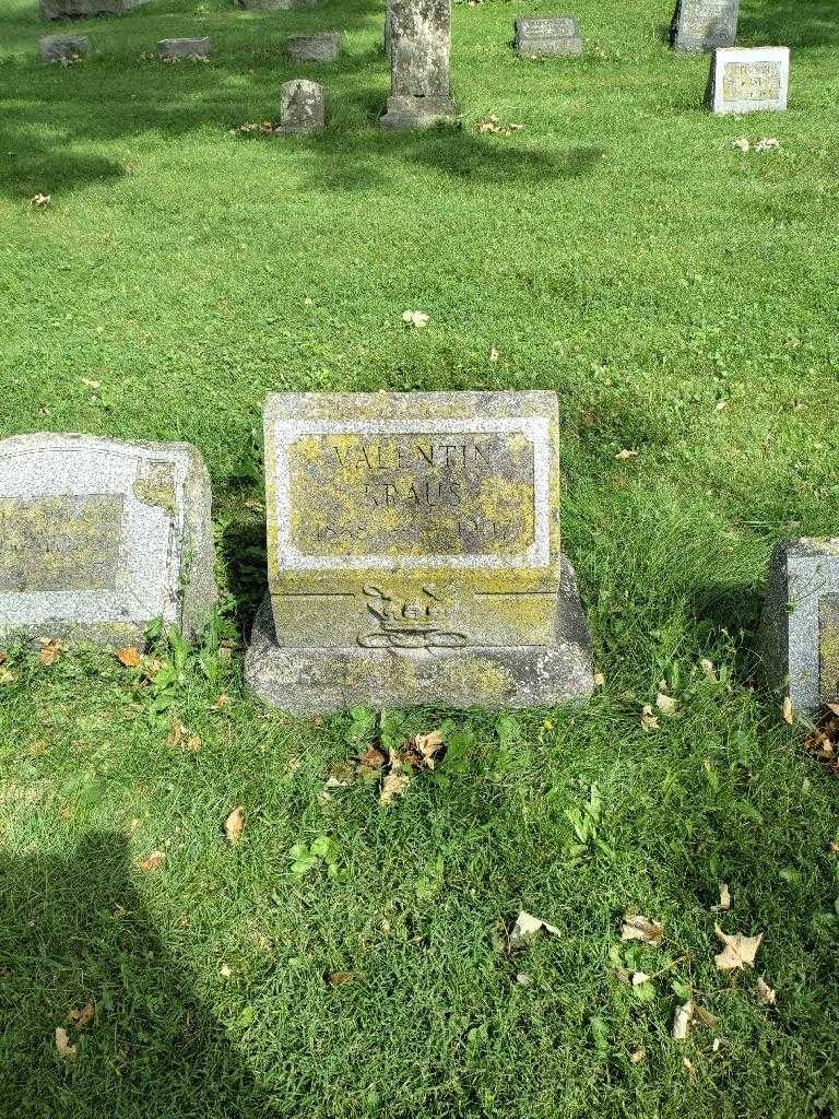 Valentin Kraus's grave. Photo 2