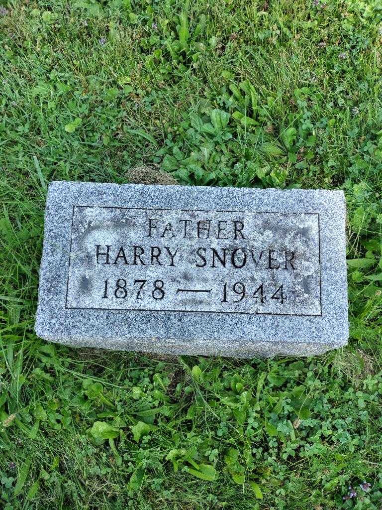 Harry Snover's grave. Photo 3