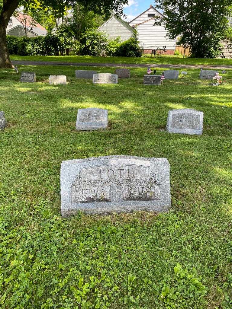 Zoltan Toth's grave. Photo 2