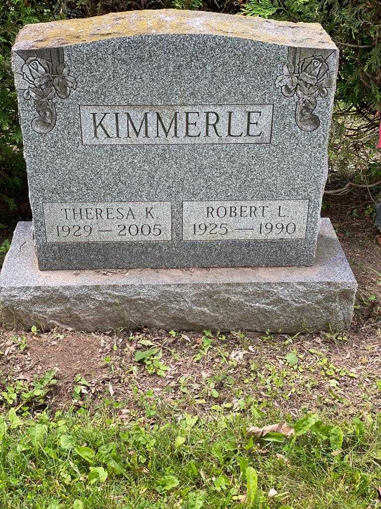 Robert L. Kimmerle's grave. Photo 3