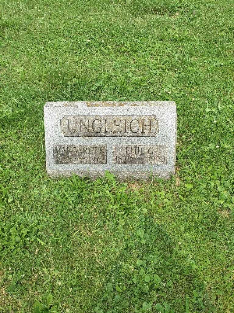 Emil G. Ungleich's grave. Photo 1