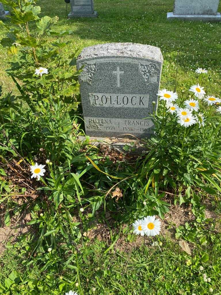 Helena Pollock's grave. Photo 2