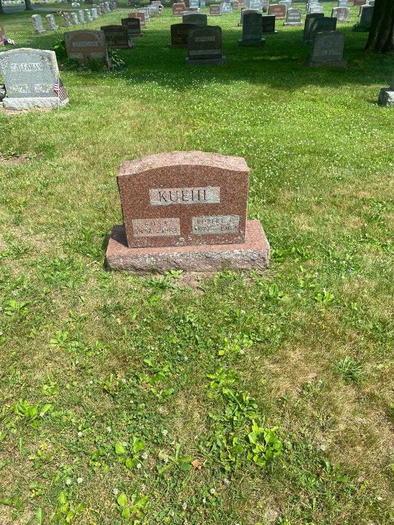 Rosa Kuehl's grave. Photo 2