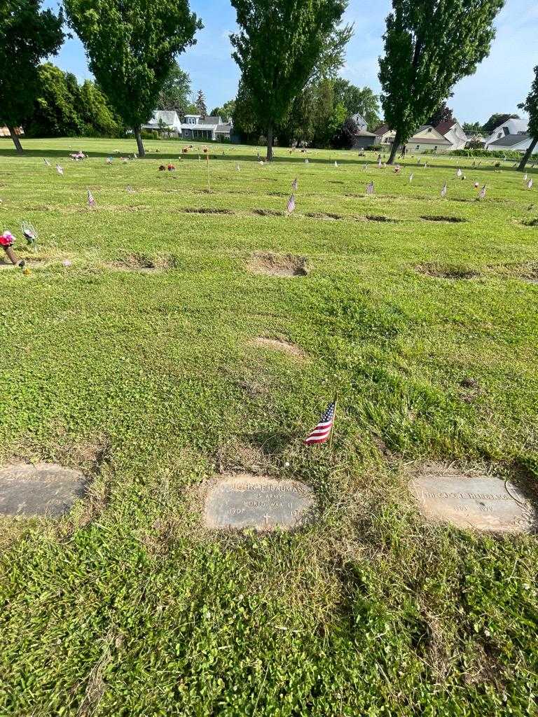 John F. Bauman's grave. Photo 1