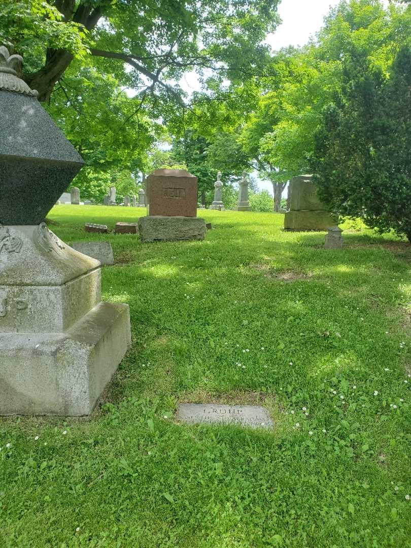 Abraham Group's grave. Photo 2