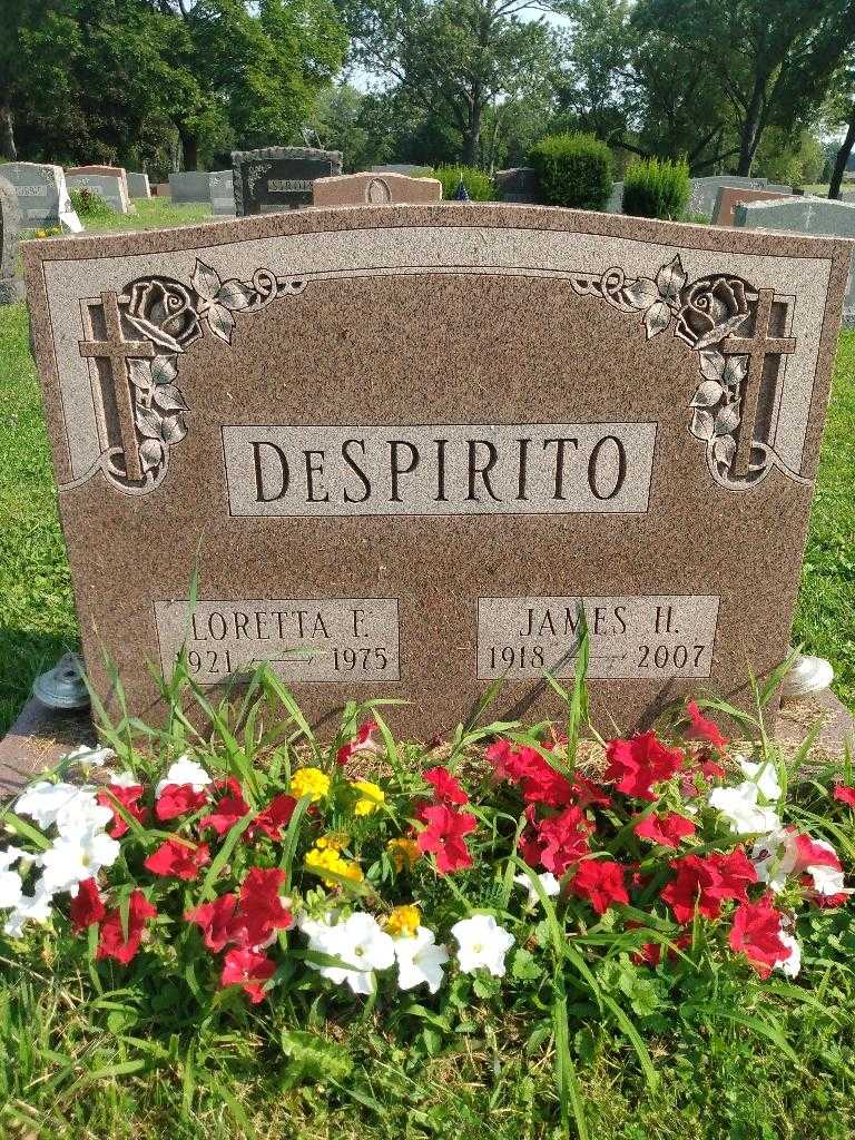 James H. DeSpirito's grave. Photo 2