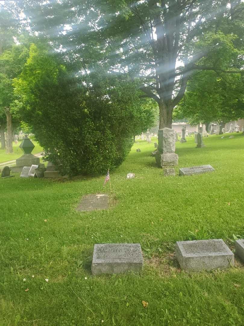 Katherine Falk's grave. Photo 2