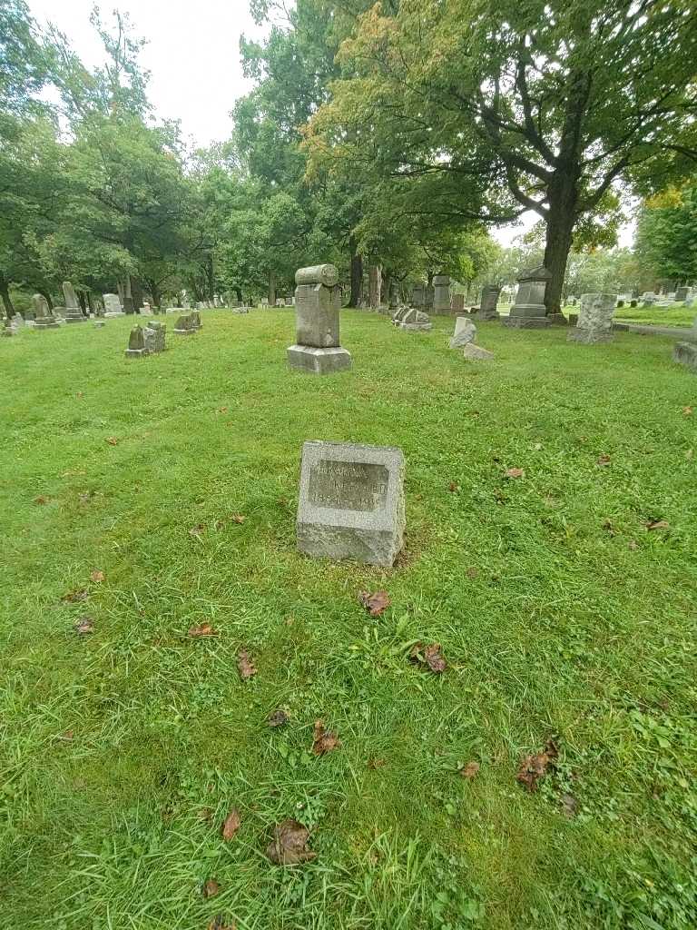 Carolina Keppler's grave. Photo 1